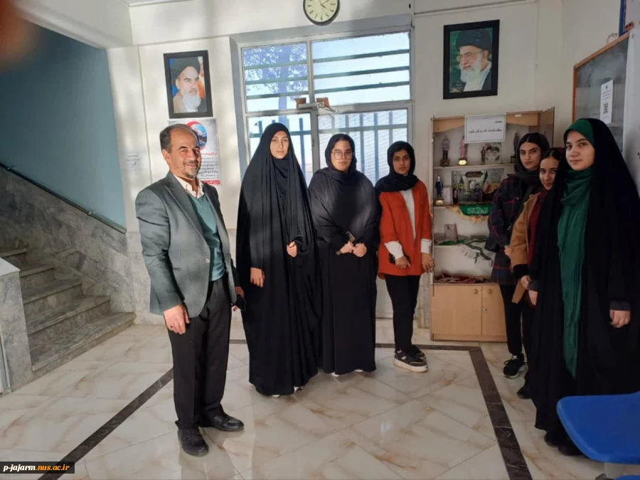اعزام دانشجویان دختر دانشکده ملی مهارت مرکز جاجرم جهت حضور در مناطق جنگی جنوب کشور 6