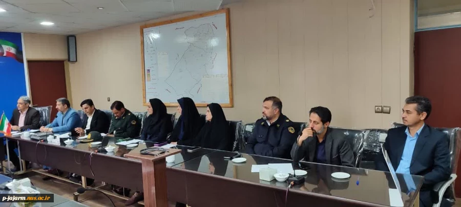 اولین جلسه شورای آموزش و پرورش شهرستان جاجرم با حضور همکار محترم جناب آقای مهندس ناصری نماینده دانشگاه ملی مهارت مرکز جاجرم 3