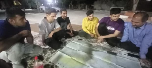 به مناسبت هفته خوابگاه ها  وبا حضور امام جماعت دانشکده حاج آقا محمودزاده ، برگزاری نشست صمیمی با دانشجویان محترم خوابگاهی 5