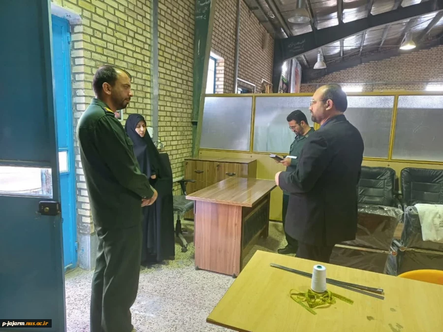 دیدار فرمانده محترم ناحیه مقاومت بسیج شهرستان جاجرم 3