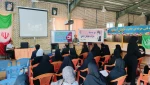 مراسم افتتاحیه رسمی نمایشگاه آثار هنری دانشجویان دختر دانشکده ملی مهارت جاجرم 6