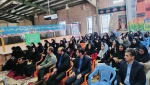 مراسم افتتاحیه رسمی نمایشگاه آثار هنری دانشجویان دختر دانشکده ملی مهارت جاجرم 10