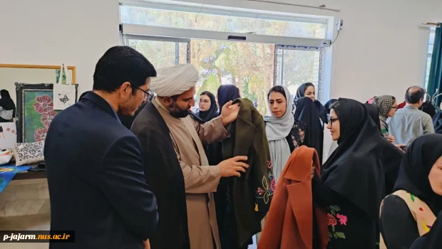 آغاز به کار نمایشگاه دستاوردهای هنری دانشجویان گرامی رشته های طراحی و دوخت و طراحی پوشاک - ۲۹ خرداد ۱۴۰۴ 14