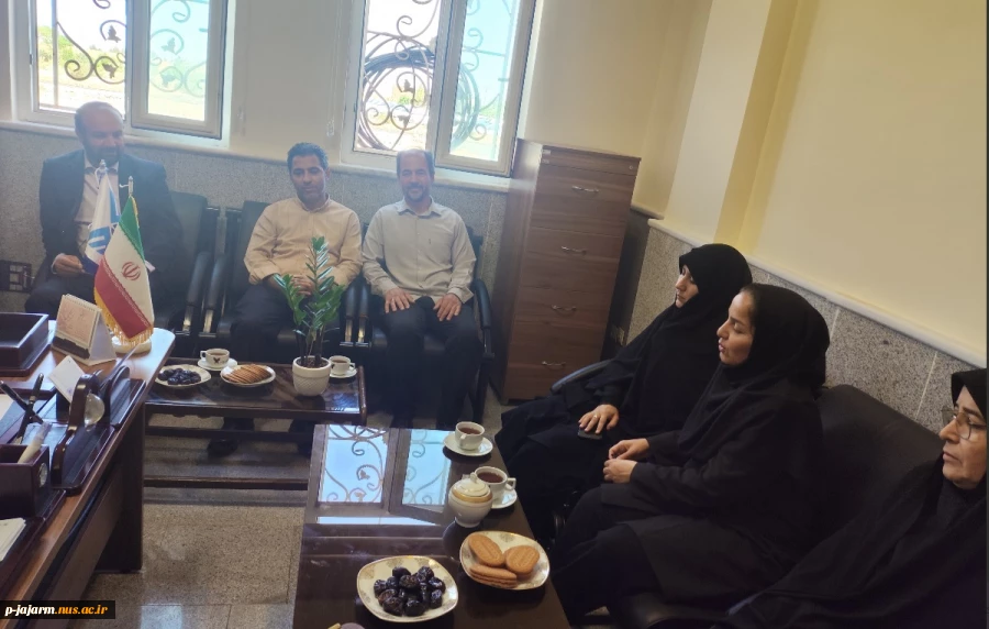 دیدار با ریاست دانشگاه آزاد اسلامی شهرستان جاجرم 3