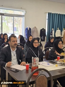 برگزاری جلسات دفاع از پایان نامه کارشناسی رشته طراحی و دوخت - 4 تیرماه 1404 19