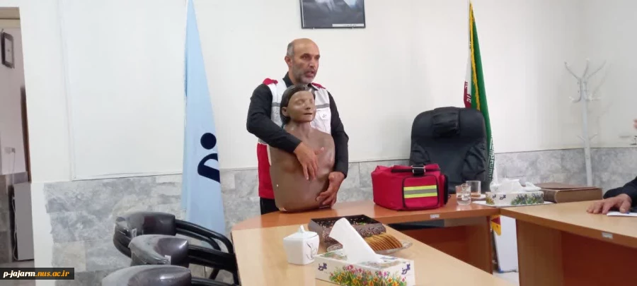 برگزاری دوره آموزشی "کمک های امدادی اولیه" ویژه کارکنان دانشگاه ملی مهارت مرکز جاجرم 3