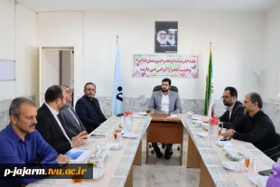بررسی مسائل و مشکلات دانشگاه ملی مهارت مرکز جاجرم با حضور فرماندار محترم شهرستان جاجرم جناب آقای ایزدی 2