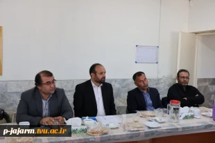 بررسی مسائل و مشکلات دانشگاه ملی مهارت مرکز جاجرم با حضور فرماندار محترم شهرستان جاجرم جناب آقای ایزدی 5