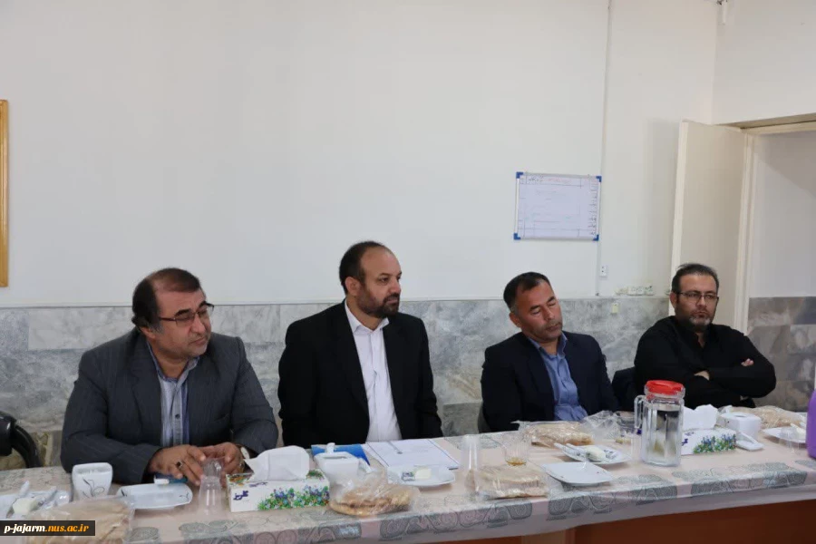 بررسی مسائل و مشکلات دانشگاه ملی مهارت مرکز جاجرم با حضور فرماندار محترم شهرستان جاجرم جناب آقای ایزدی 5