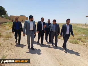 بررسی مسائل و مشکلات دانشگاه ملی مهارت مرکز جاجرم با حضور فرماندار محترم شهرستان جاجرم جناب آقای ایزدی 7
